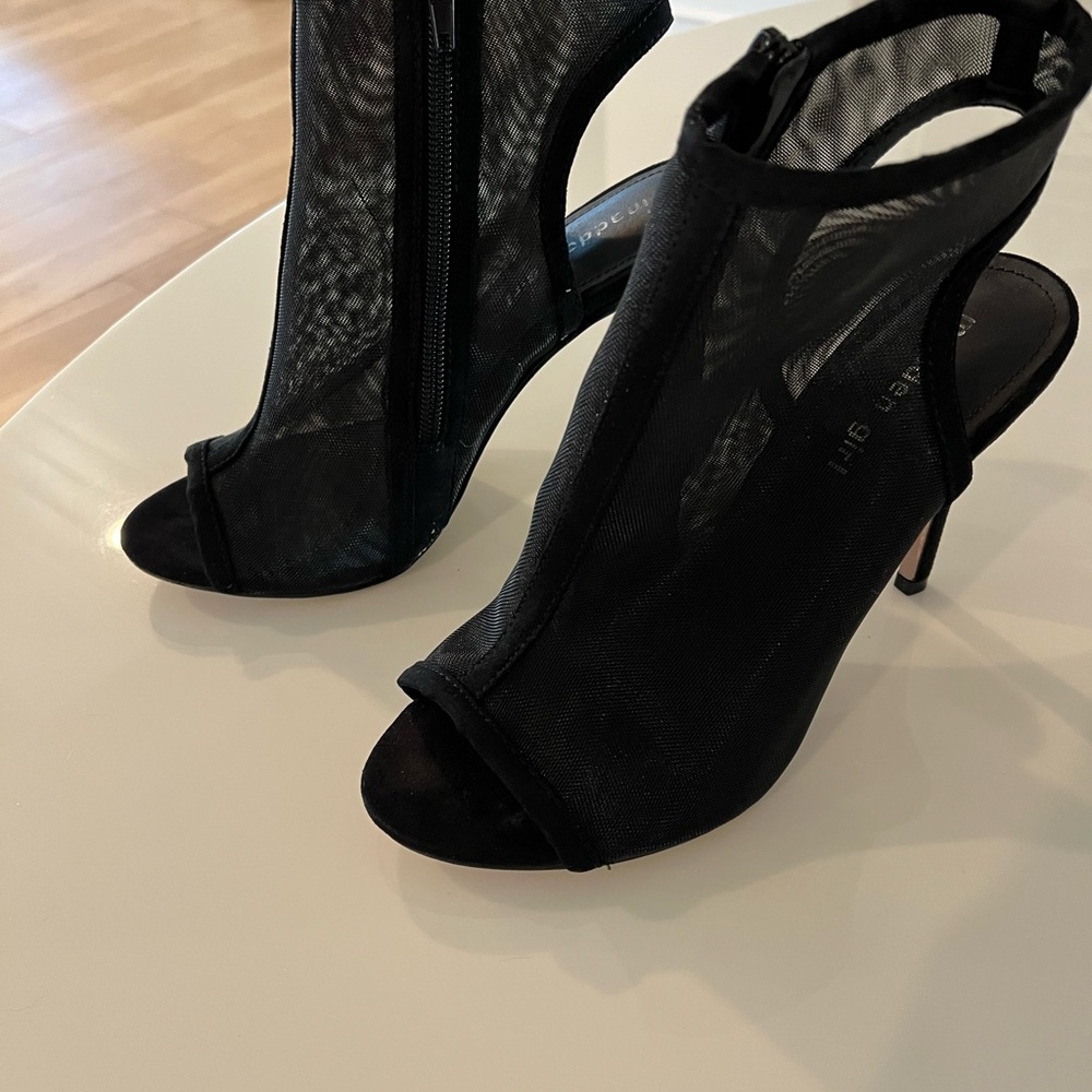 Steve Madden mesh booties